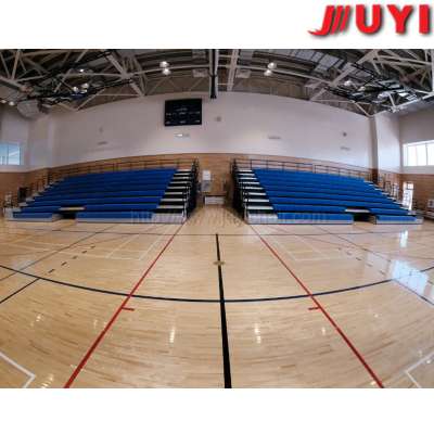 China Supplier Fire-Resistant Aluminum Cricket Wood Folding Stadium Bleacher Chairs Electric Seat